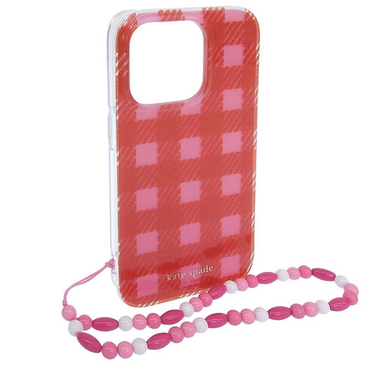 kate spade NEW YORK - ケイトスペード iPhoneリストレット ラベル スモール コンパクト ウェブド リスレット | KATE SPADE