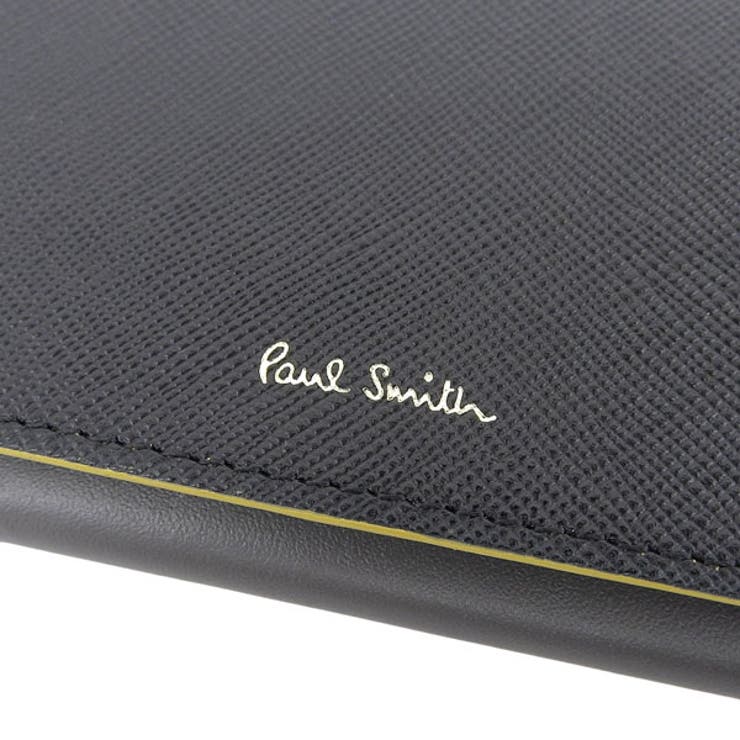PAUL SMITH ポールスミス 二つ折り 長財布 レザー[品番：SESB0023568