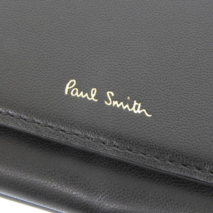 PAUL SMITH ポールスミス がま口 三つ折り 財布 レザー[品番