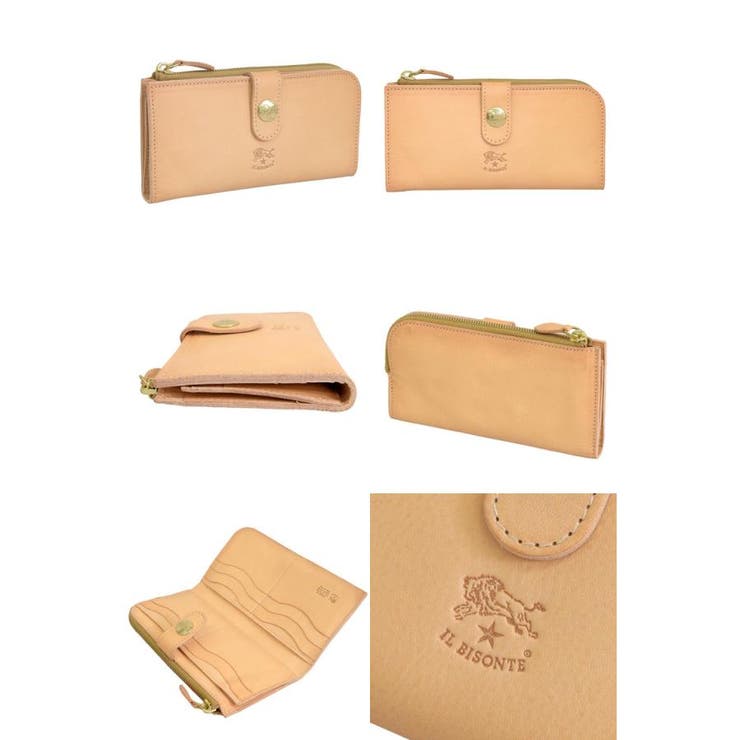 IL BISONTE イルビゾンテ 二つ折り 長財布 カード ケース  レザー[品番：SESB0023103]｜Riverall（リヴェラール）のレディースファッション通販｜SHOPLIST（ショップリスト）