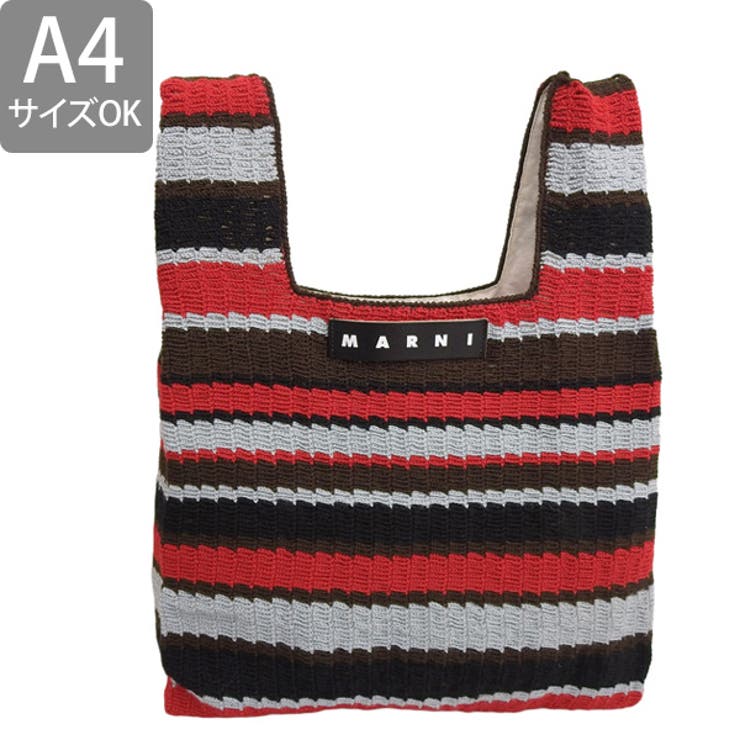 MARNI マルニ MARKET FISH トートバッグ A4可[品番：SESB0020164