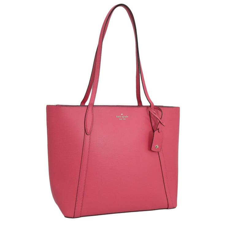 Kate spade NEW 程遠い YORK ピンク トートバッグ ビタミンカラー 