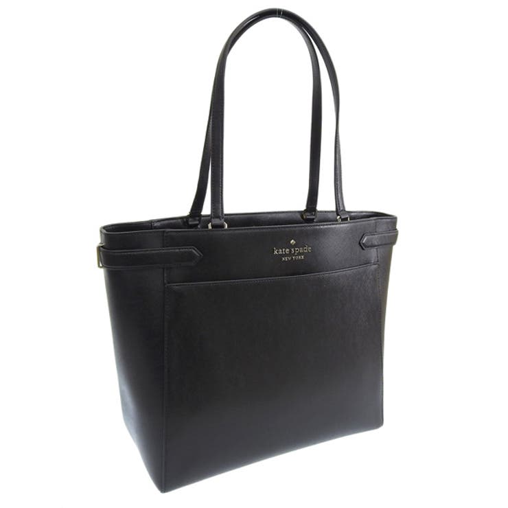 ケイトスペード♠️トートバックA4 Kate Spade ブラック ノットラージ