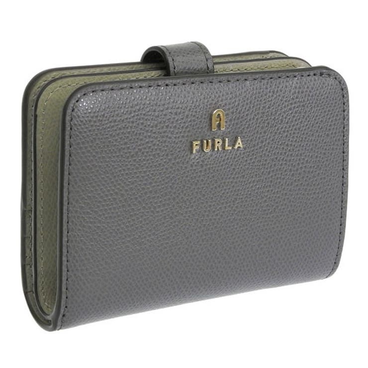 フルラ 二つ折り財布 レディース ライトグレー カメリア FURLA WP00314