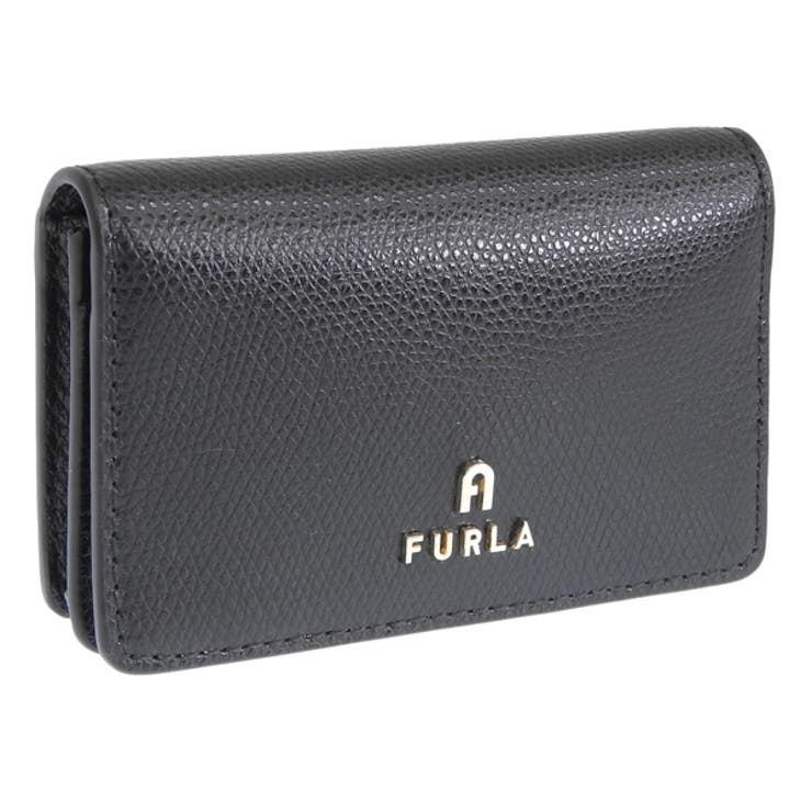 FURLA 【フルラ】 カードケース 名刺入れ レザー ピンク 美品 箱