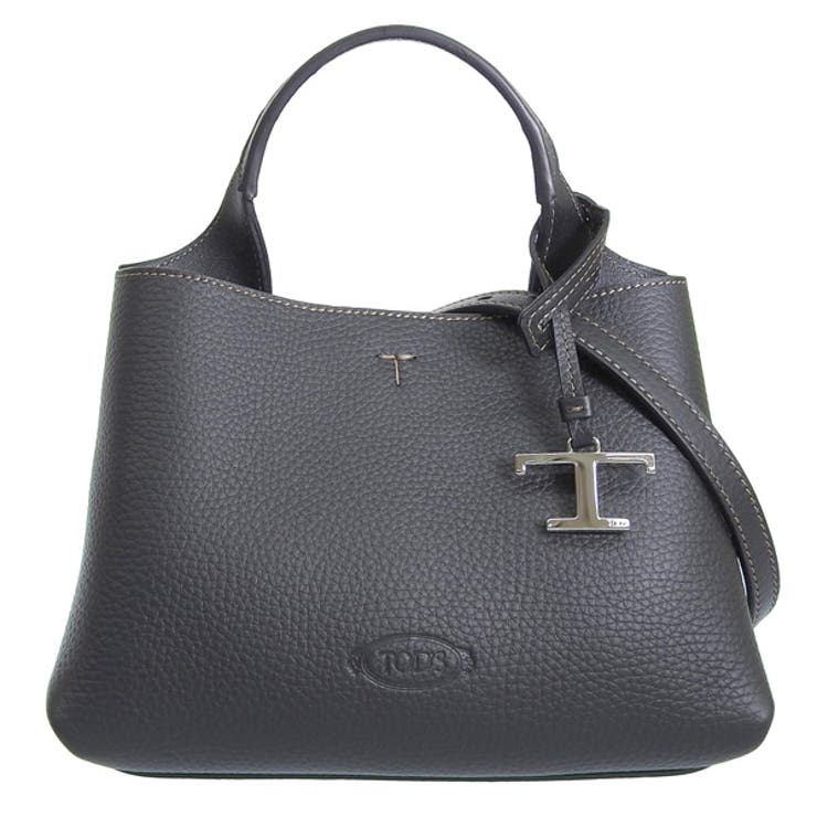 TOD'S トッズ T タイムレス レザー バッグ マイクロ Woman ブラウン T タイムレス レザー クロスボディ バッグ