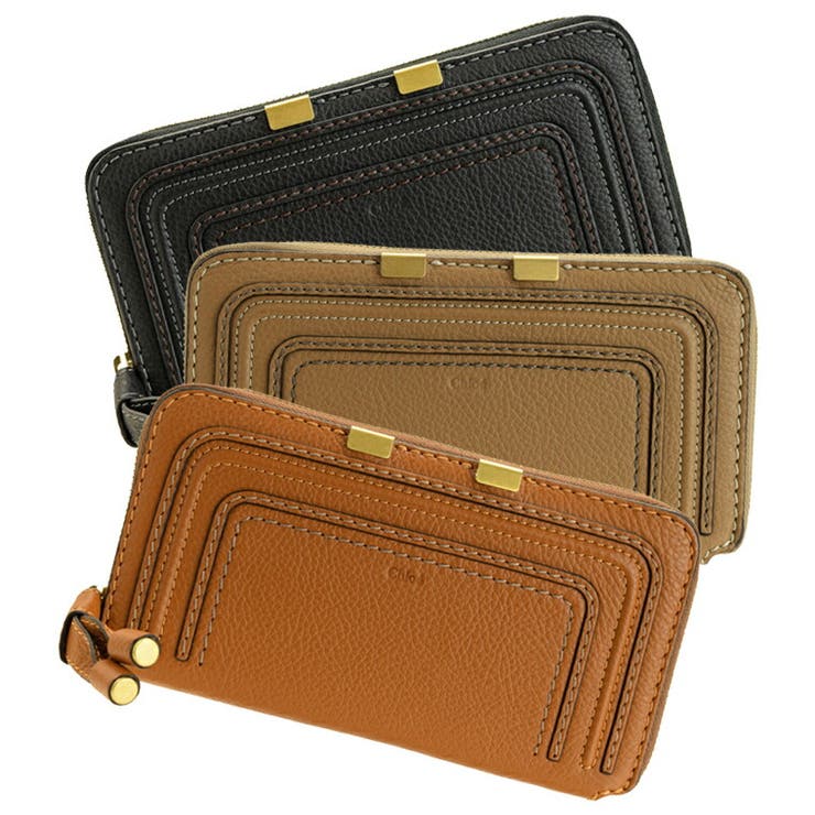 Chloe クロエ ラウンドファスナー 長財布[品番：SESB0013527 