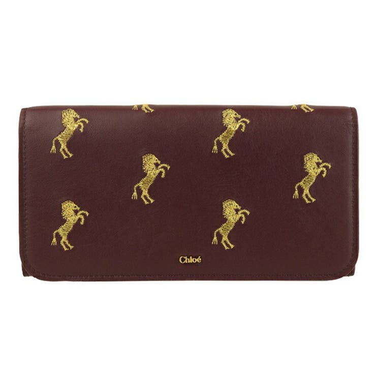【クロエ Chloe リトルホース 三つ折財布 ブラック】 クロエ Chloe リトルホース 三つ折財布 ブラック】 - 小物新着