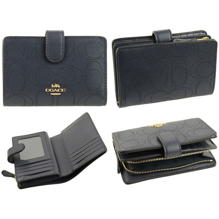 お気にいる Coach コーチ 財布 人気 ブランド 2884immid レディース 二つ折り財布 レディース財布 Automaxima Com Sg