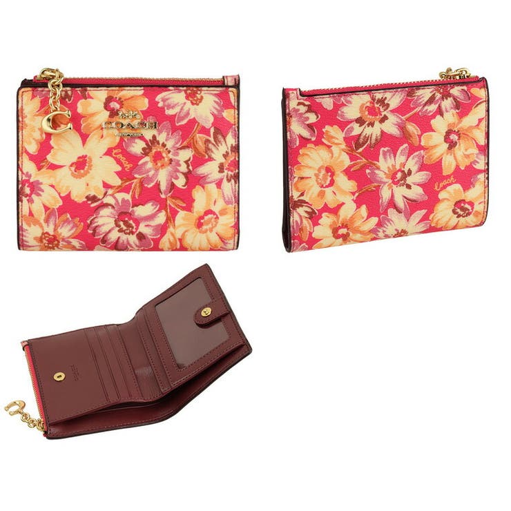 コーチ Coach 二つ折り財布 花柄 アウトレット 3595impmc 品番 Sesb Riverall Women リヴェラール のレディースファッション通販 Shoplist ショップリスト