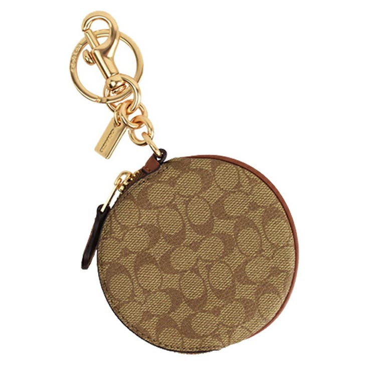 Coach コーチ CIRCULAR COIN POUCH BAG CHARM | Riverall | 詳細画像1