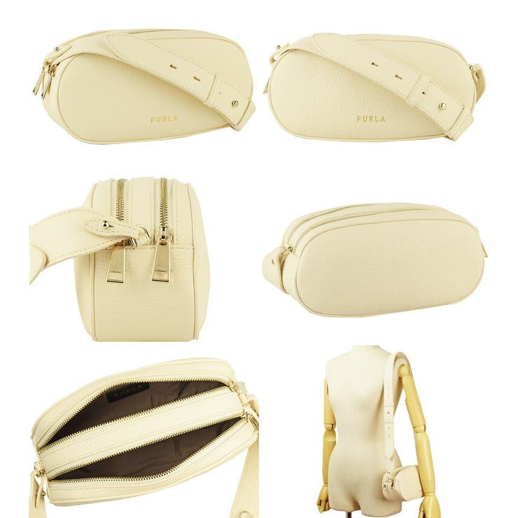 FURLA フルラ REAL S CROSSBODY DOUBLE ZIP【送料0/国内即発】 FURLA フルラ REAL S CROSSBODY DOUBLE ZIP[品番：SESB0008815