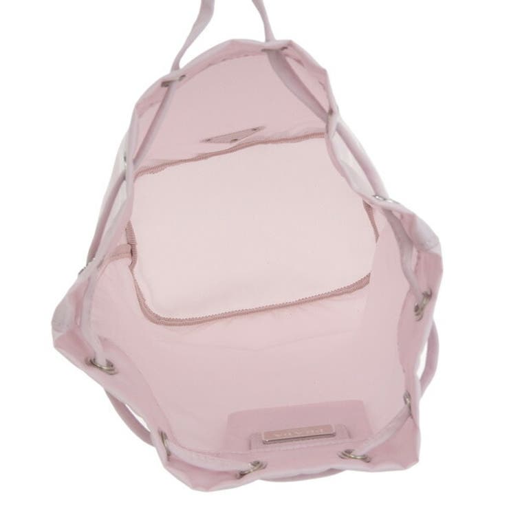 PRADA 極 美品 希少品 プラダ 三角ロゴ 金具 ナイロン 巾着 ミニ