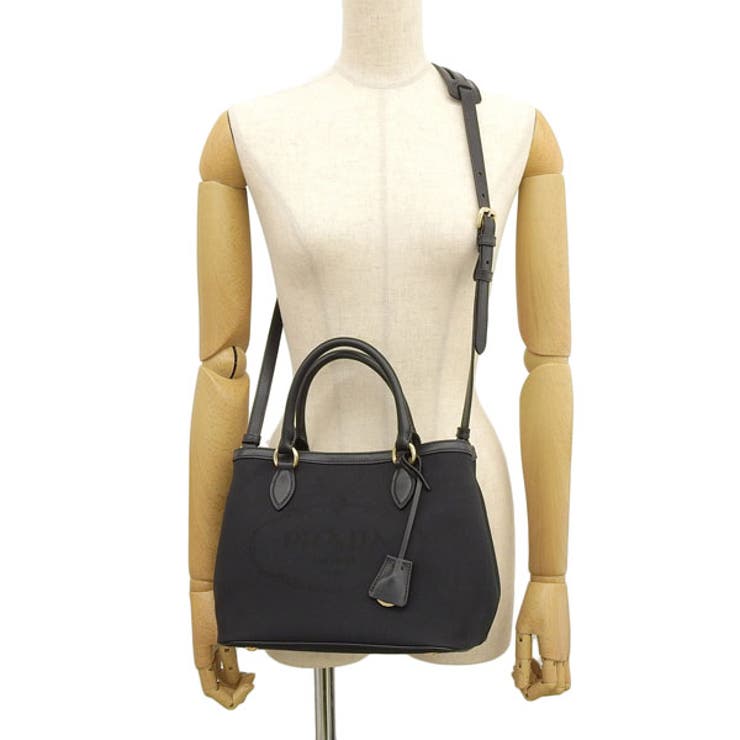PRADA プラダ LOGO JACQUARD ショルダー 2WAY[品番：SESB0023096