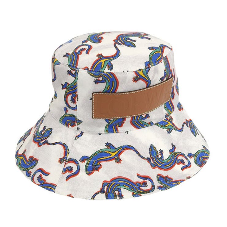 LOEWE ロエベ FISHER MAN HAT LIZARD ハット[品番:SESB0013957 LOEWE ロエベ FISHER MAN HAT LIZARD ハット[品番:SESB0013957