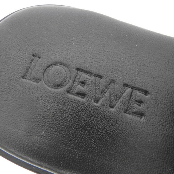 LOEWE ロエベ ANAGRAM FLIP FLOP サンダル 36[品番：SESB0013958