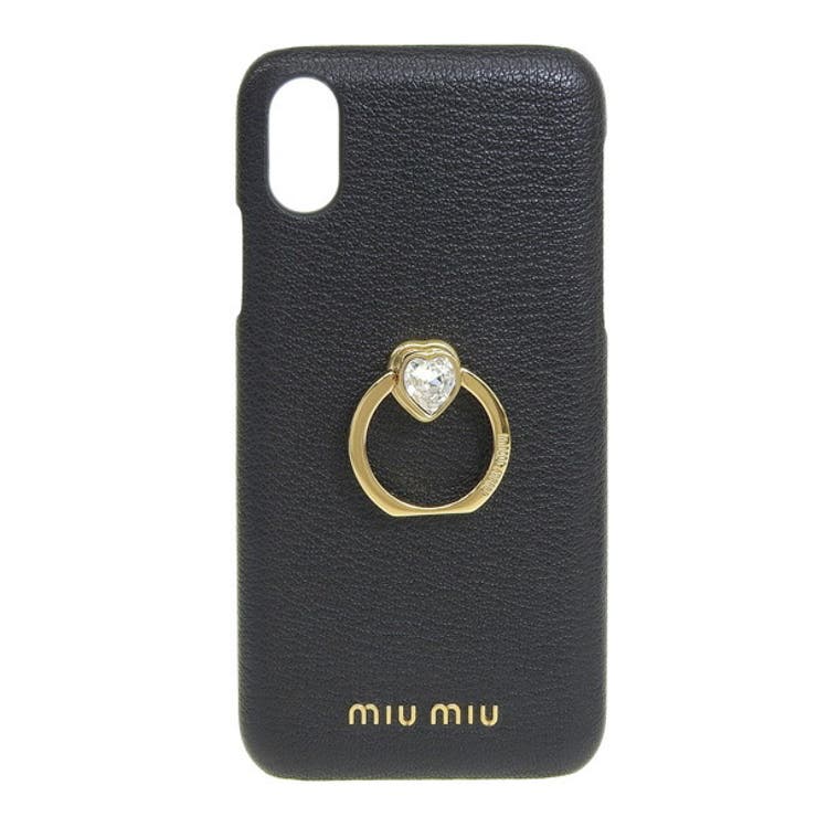MiuMiu ミュウミュウ iPhone X/XS 携帯ケース[品番：SESB0014206