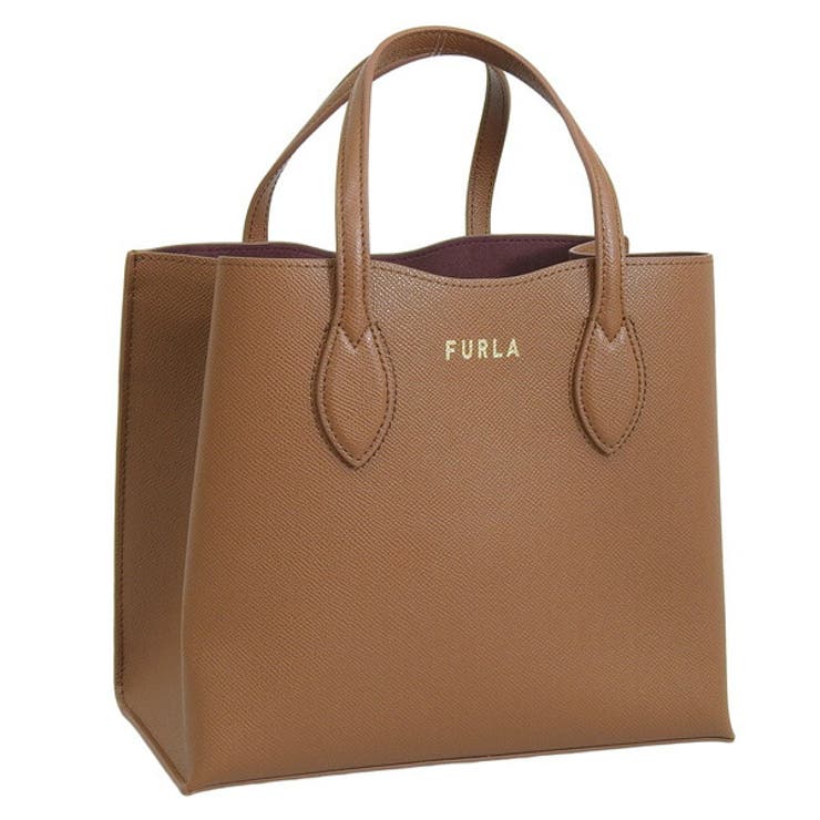 FURLA フルラ トートバッグ ダフネ ホーボー キャメル 美品FURLA