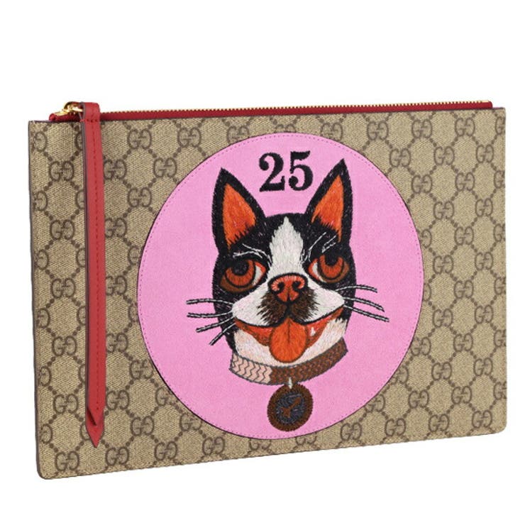 Gucci gg shop supreme pouch