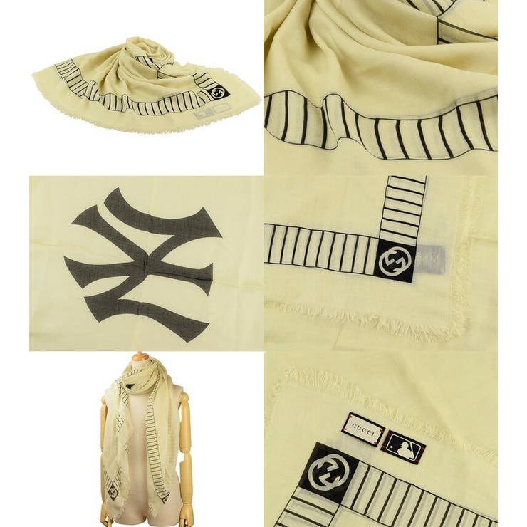 GUCCI グッチ NY Yankees shawl NYヤンキース | Riverall | 詳細画像2