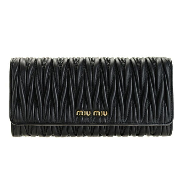 ミュウミュウ Miumiu 二つ折り長財布 品番 Sesb Riverall Women リヴェラール のレディースファッション通販 Shoplist ショップリスト