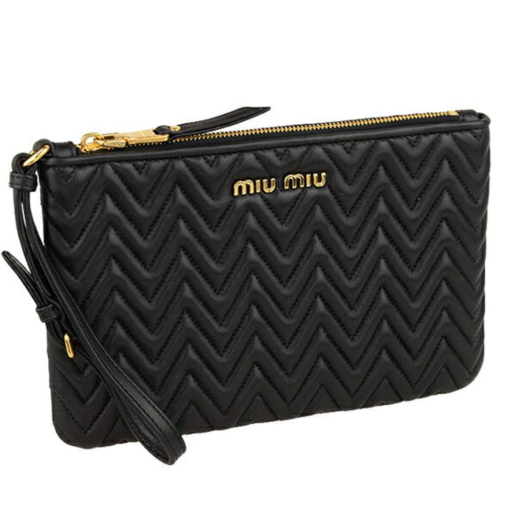 ミュウミュウ ポーチ MiuMiu ミュウミュウ ポーチ リストレット[品番：SESB0009485
