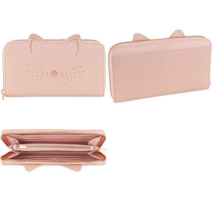 TED BAKER テッドベーカー ラウンドファスナー 長財布[品番 