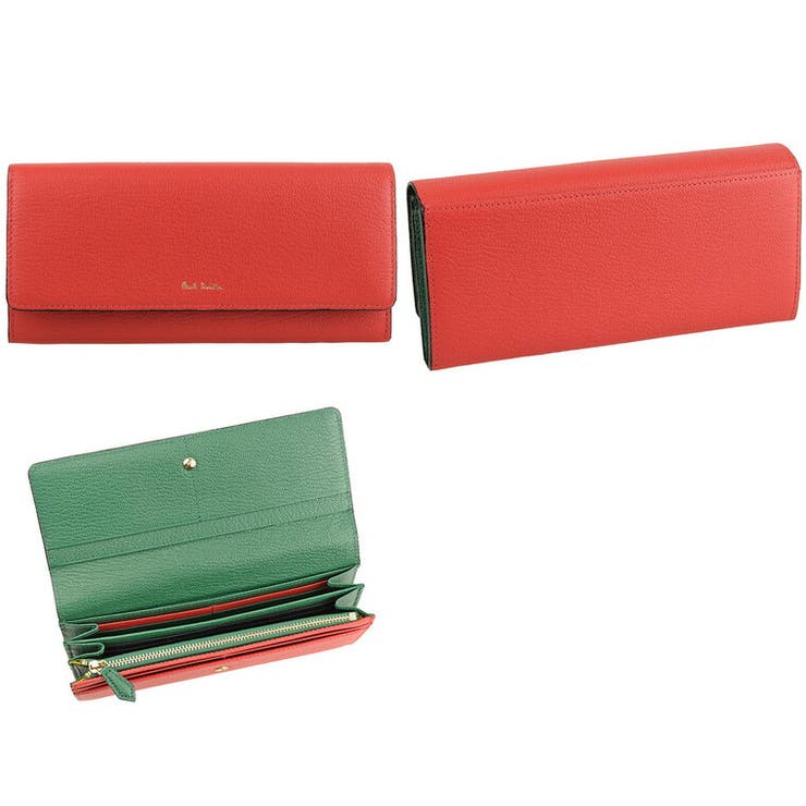 ￼Paul Smith ポールスミス レザー 二つ折り財布 naked lady Paul Smith NAKED LADY NAKED GIRL 二つ折り財布（ポールスミス