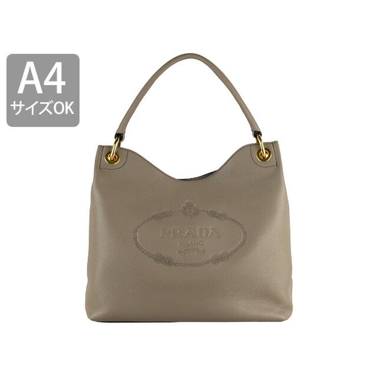 ☆PRADA☆プラダ フルー ショルダーストラップ付 レザーバッグ