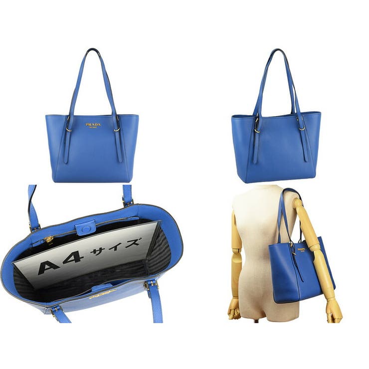 ✨PRADA✨プラダ トートバッグ ショルダーバッグ レザー ベージュ A4可 PRADA プラダ シンボル トップステッチ レザー スモール バッグ
