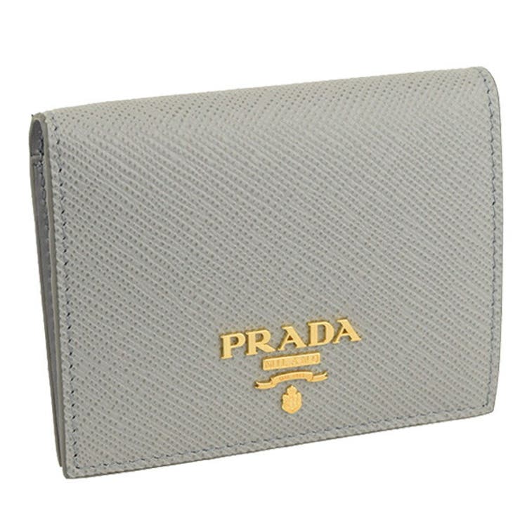 PRADA プラダ 二つ折り財布 コインケース付[品番：SESB0009558 ...