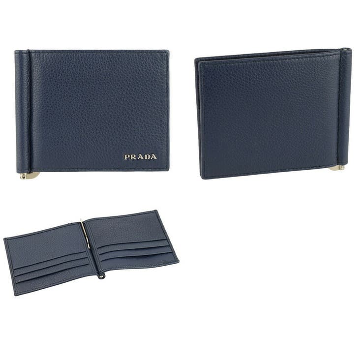 Prada プラダ メンズ 二つ折り財布 札入れ 品番 Sesb Riverall リヴェラール のレディースファッション通販 Shoplist ショップリスト