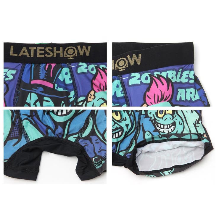 Kotaro Kitaデザインゾンビイラスト吸水速乾消臭ボクサーパンツ Pop 品番 Oe Rocky Monroe ロッキーモンロー のメンズファッション通販 Shoplist ショップリスト