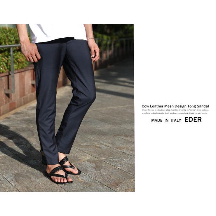 SANDRO ◆レザー トングサンダル◆関税送料込み PADRONE パドローネ / TONG SANDALS トングレザーサンダル