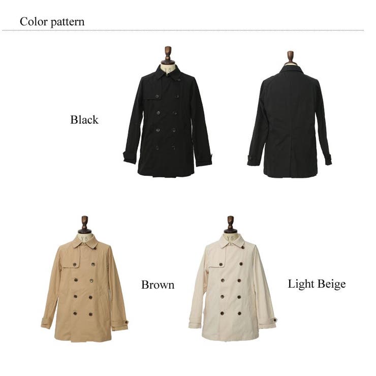 ヘビーツイルトレンチコート メンズ スプリングコート[品番