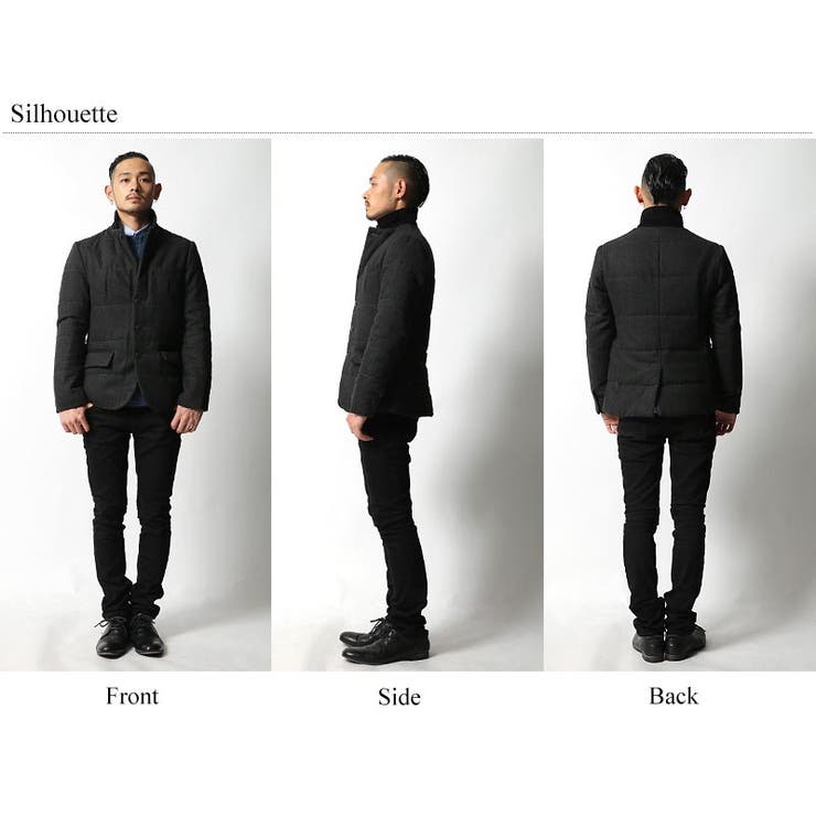 VIBGYOR ヴィブジョー】シンサレート使用ウール混ヘリンボーンツイード 
