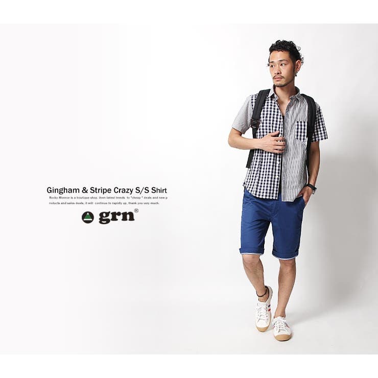 半袖シャツ メンズ クレイジーシャツ | Rocky Monroe | 詳細画像4 