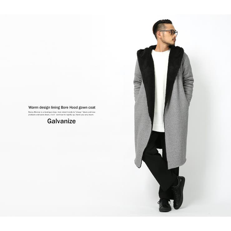 初売り メンズ 36 Officina コート グレー アウター ss