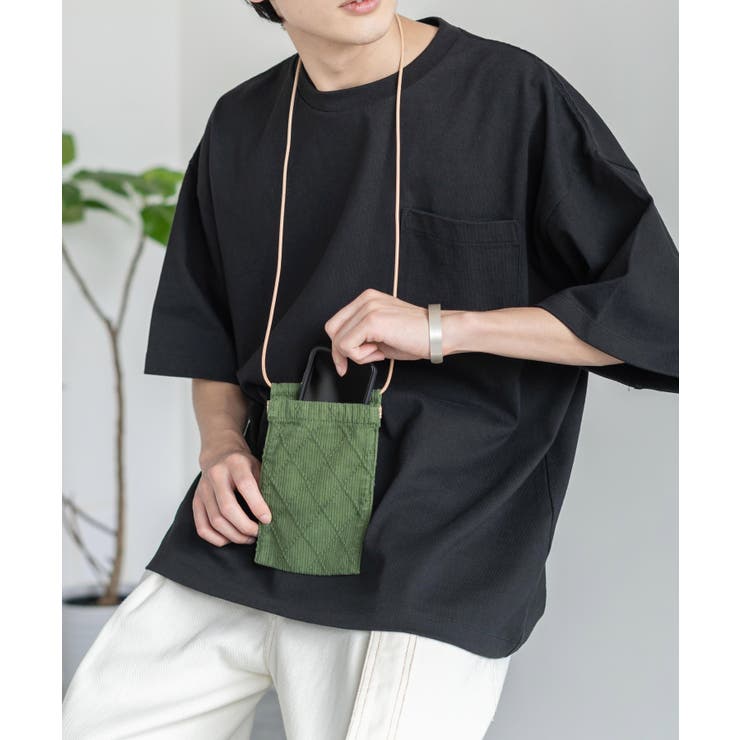 グリーン | ネックポーチ ショルダー ミニバッグ | Rocky Monroe