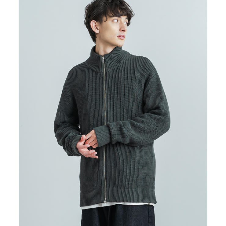 ドライバーズニット カーディガン メンズ[品番：OE000006387]｜Rocky