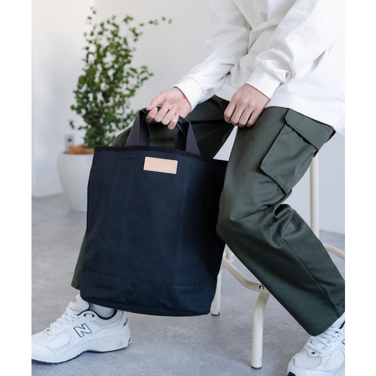 ブラック×ブラック | トートバッグ メンズ レディース | Rocky Monroe