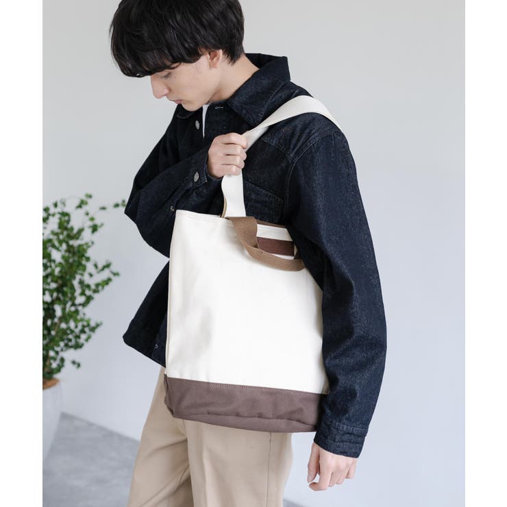 キナリ×チョコ | トートバッグ メンズ レディース | Rocky Monroe