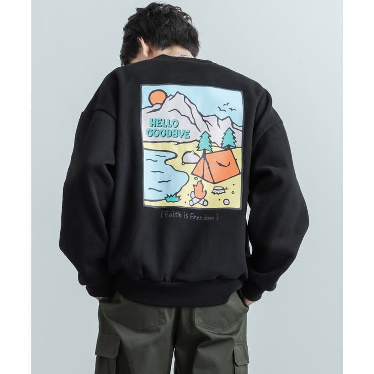 裏起毛トレーナー スウェット メンズ[品番：OE000006550]｜Rocky