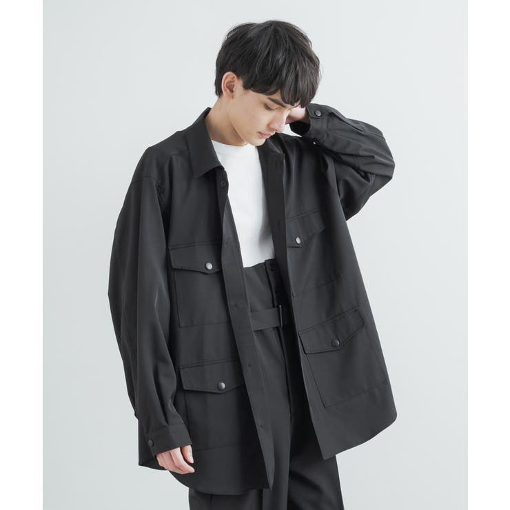 サファリシャツ メンズ レディース[品番：OE000006613]｜Rocky  Monroe（ロッキーモンロー）のメンズファッション通販｜SHOPLIST（ショップリスト）