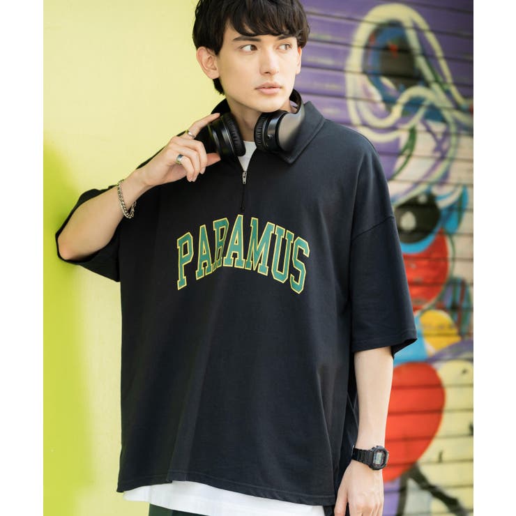 カレッジT ハーフジップTシャツ メンズ[品番：OE000006783]｜Rocky