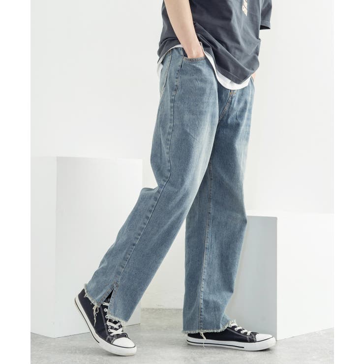 デニムパンツ メンズ ワイド 品番 Oe Rocky Monroe ロッキーモンロー のメンズ ファッション通販 Shoplist ショップリスト
