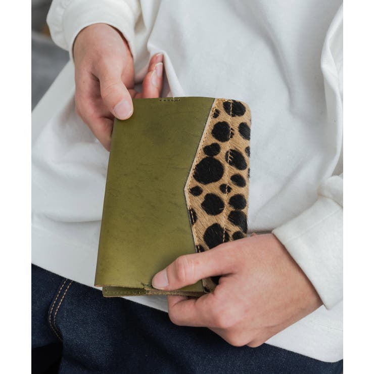 グリーン | ブックカバー 本革 レザー | Rocky Monroe