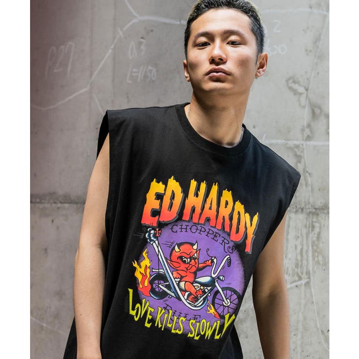 楽天市場】EdHardy エドハーディー ノースリーブ タンクトップ