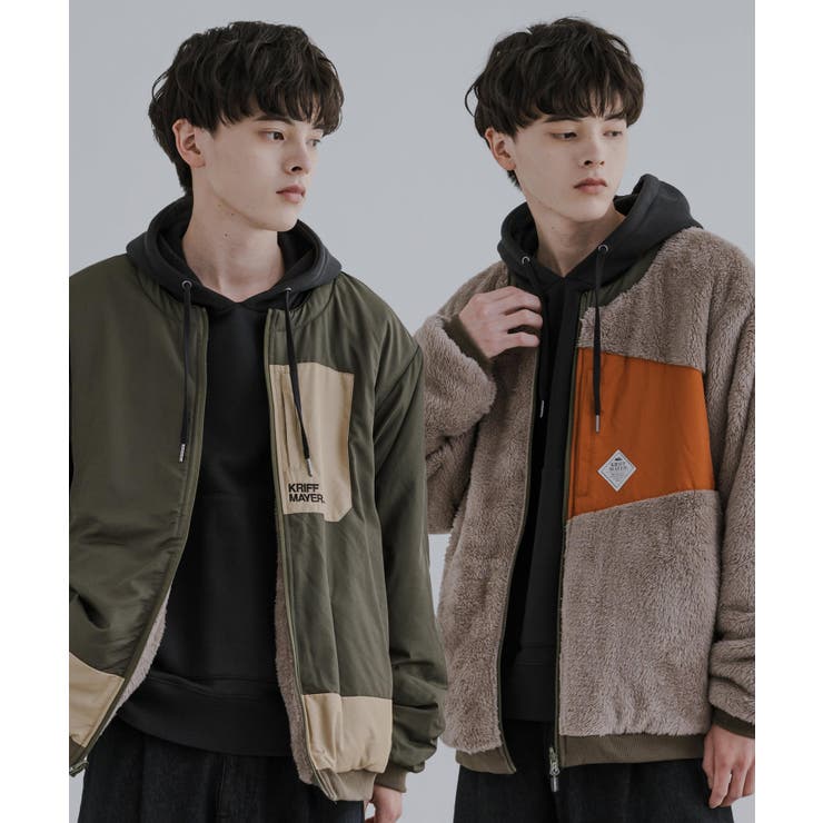 ボアジャケット ノーカラージャケット クリフメイヤー[品番