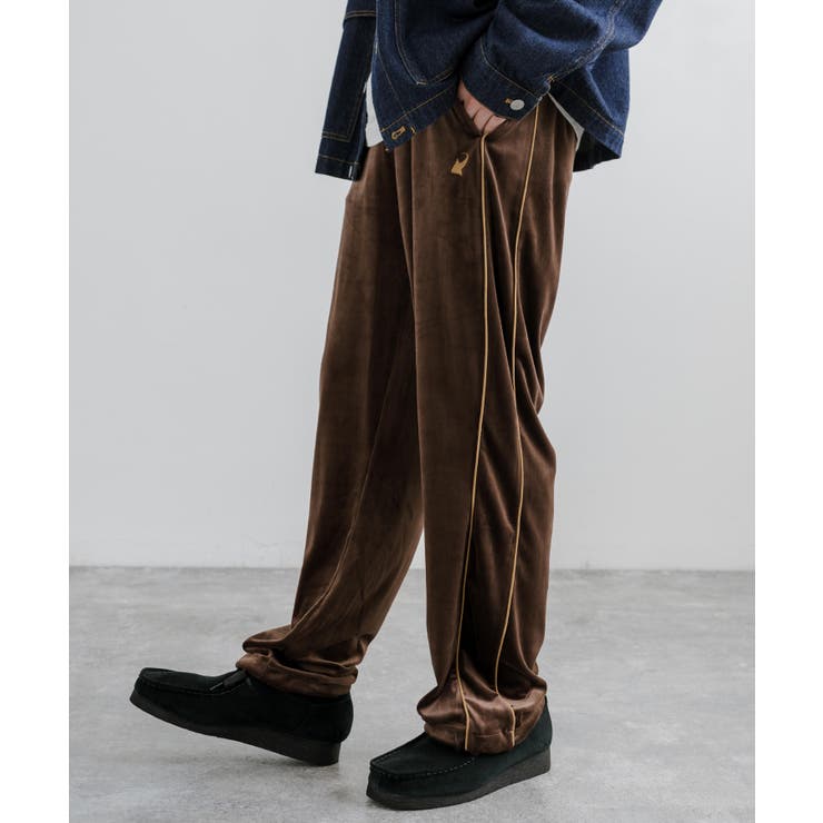 トラックパンツ ベロア イージー[品番：OE000007647]｜Rocky Monroe